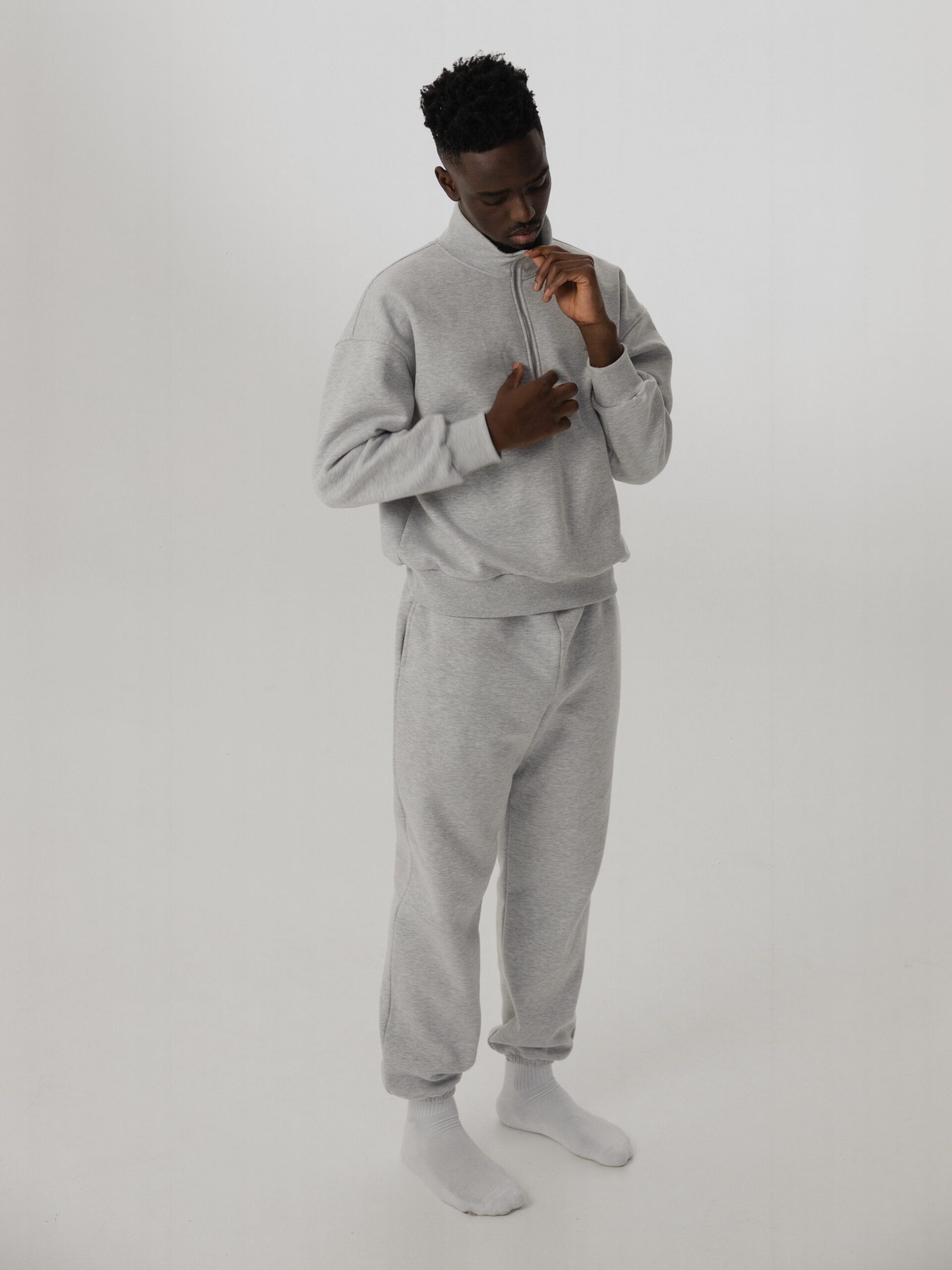 MEN'S MELANGE JOGGERS | LAST PIECE