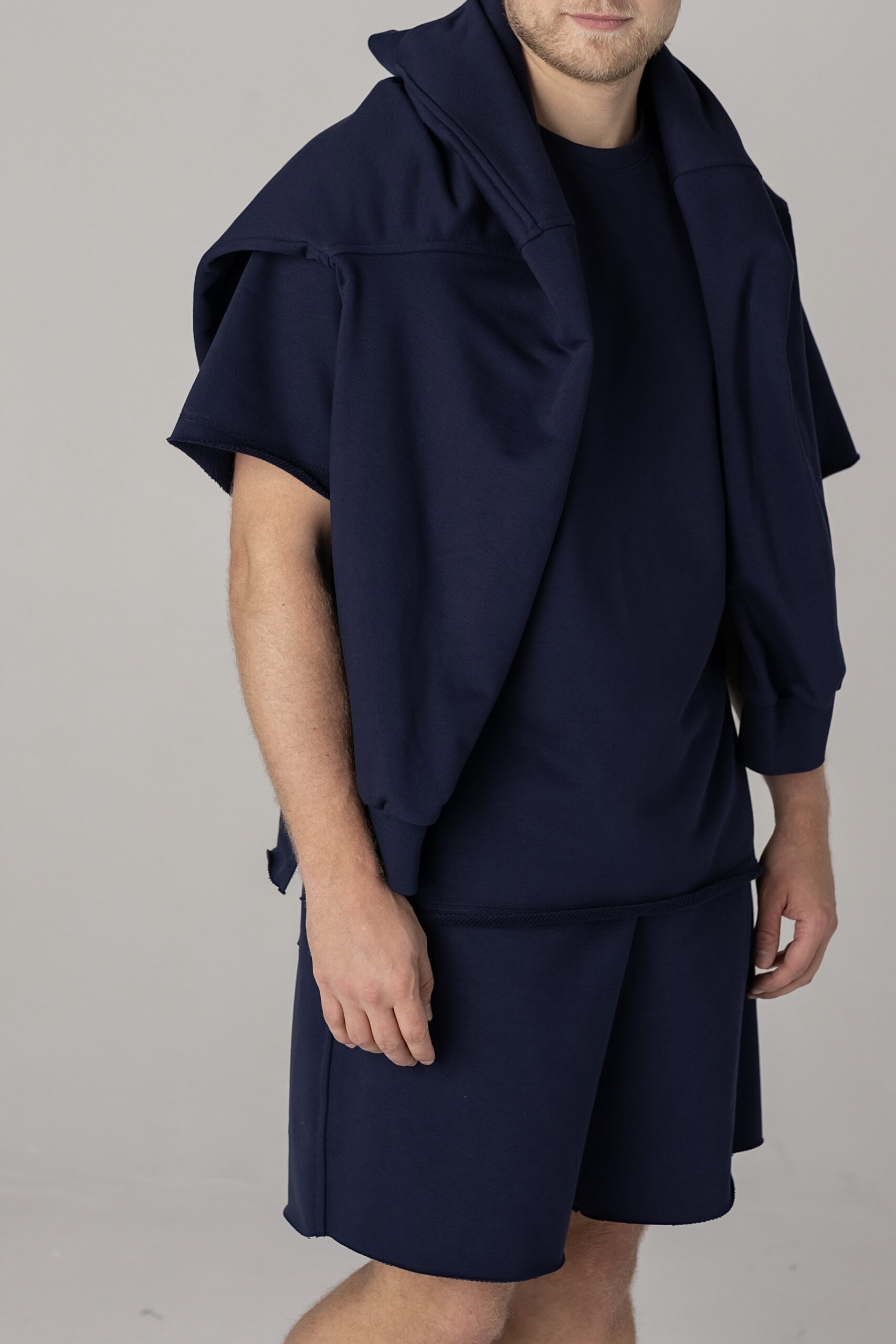 MEN'S VINTAGE BLUE SHORTS - Image 2