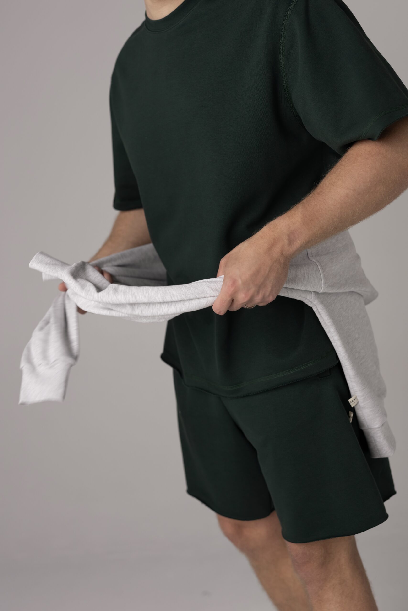 MEN'S VINTAGE GREEN SHORTS