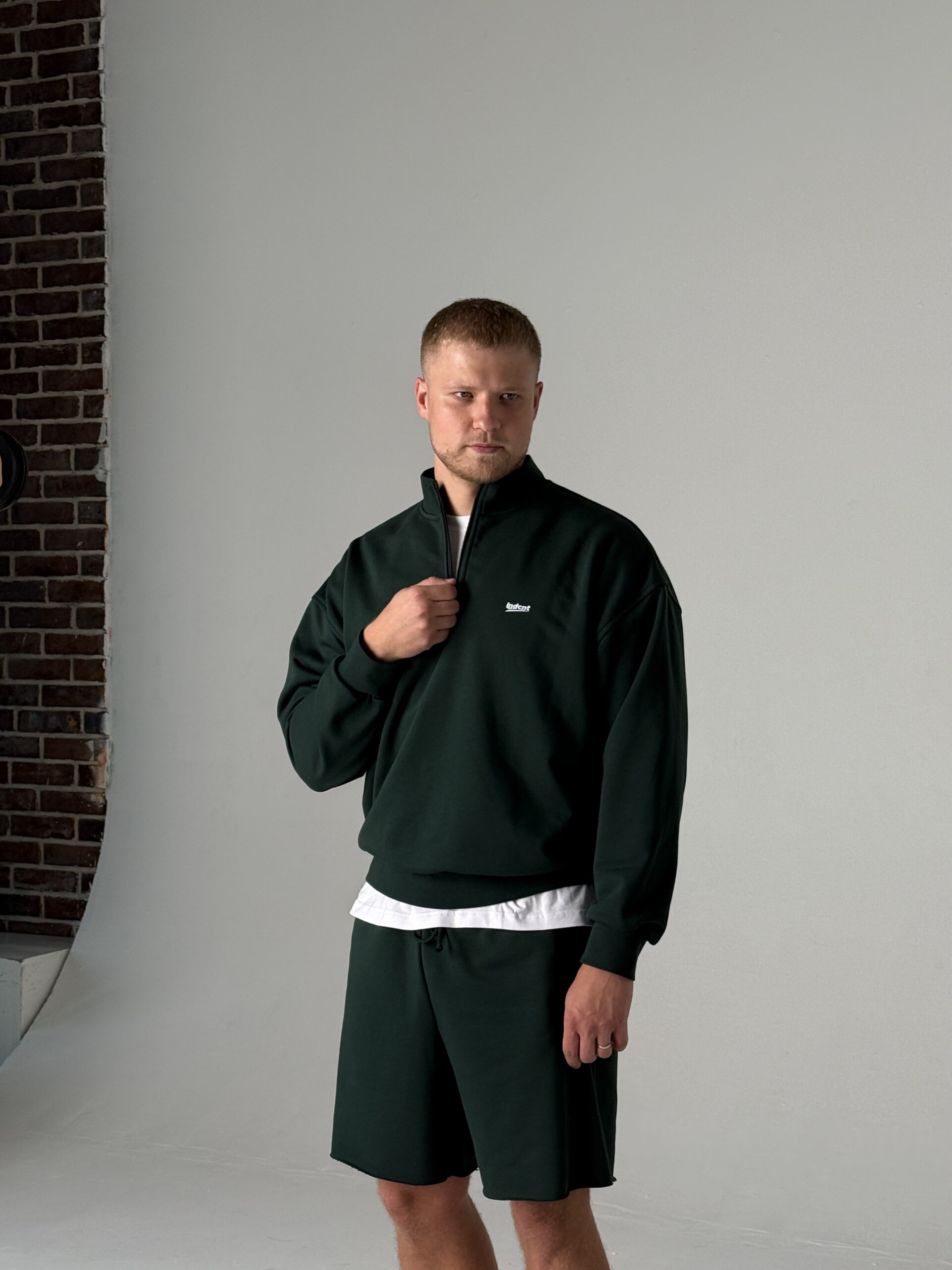 MEN'S VINTAGE GREEN SHORTS - Image 3