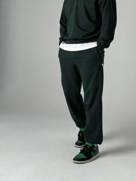 MEN'S VINTAGE GREEN JOGGERS