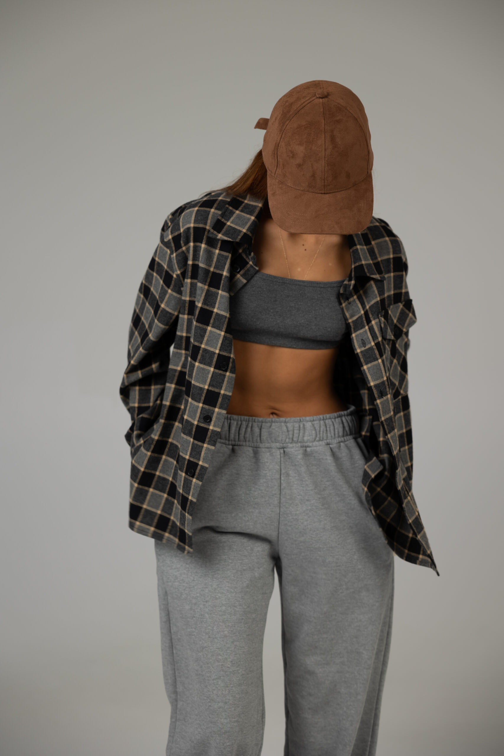 DADDY'S SHIRT IN GRAY BLACK | PETITE - Image 4