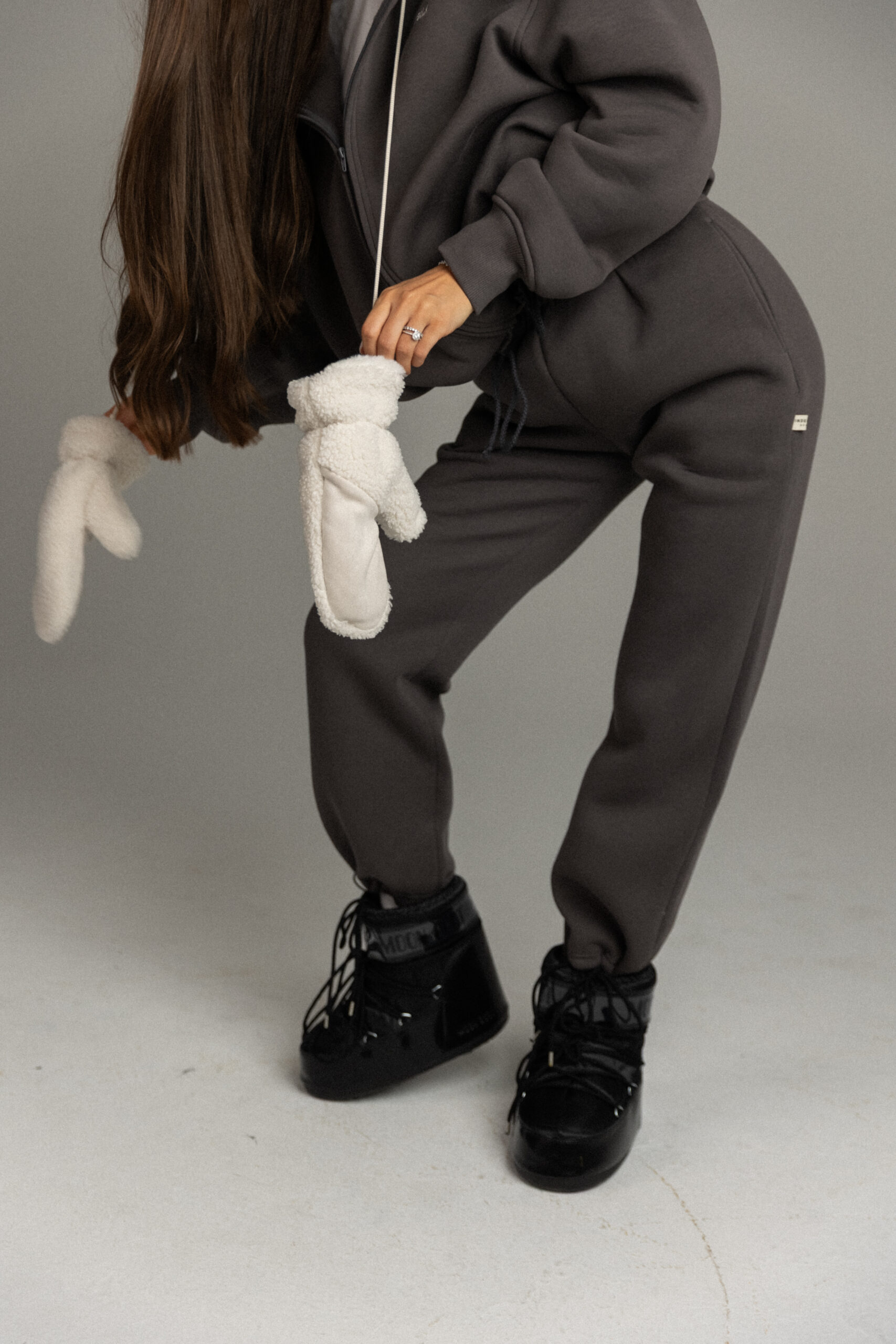 DARK GRAY 2 WAY WEAR PANTS/JOGGERS