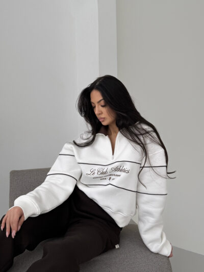 BROWN SPORTY & CHIC SWEATSHIRT